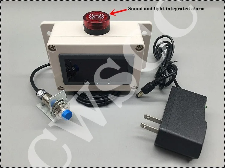 Sensor de Velocidade do Motor Instrumento de Medição de Velocidade Tacômetro de Velocidade Eletrônico Display Digital Salão Indução Baixa Velocidade Excessiva Ímã Computers & Electronics