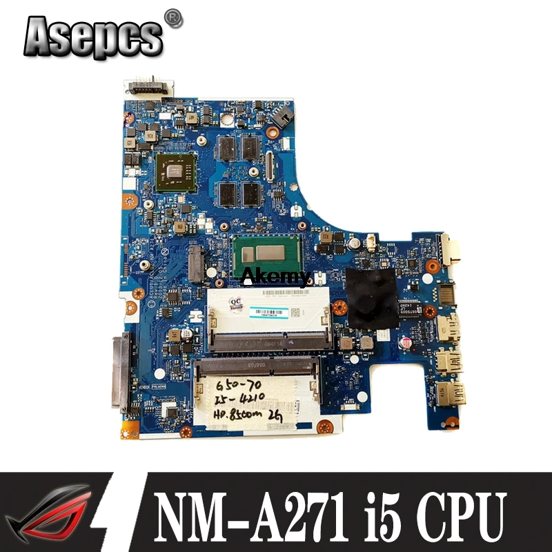 Новый оригинальный ноутбук lenovo G50 70 Z50 i5 I5 4210U 2G 1000M материнская плата W8P ACLU1/ACLU2 NM A271
