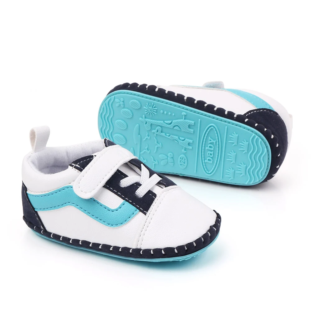 Baby Girl Breathable Patchwork Design Anti-Slip Casual Sneakers Toddler Soft Soled Walking Shoes