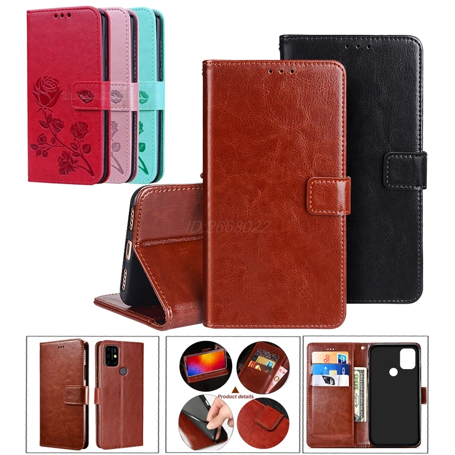 

Business Leather Flip Book wallet Case Cover For UMIDIGI Power 3 6.53" Case Phone Protective Stand coque on umidigi power 3 Case