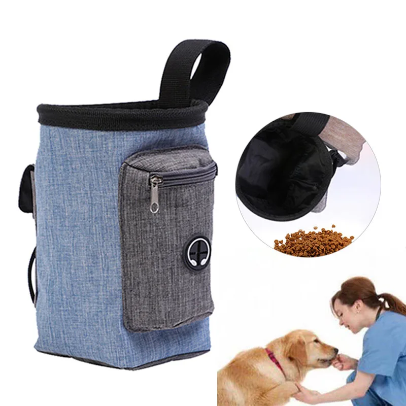 Outdoor Pet Training Bags Dog Treat Training Bag Pet Snack Pouch Waist