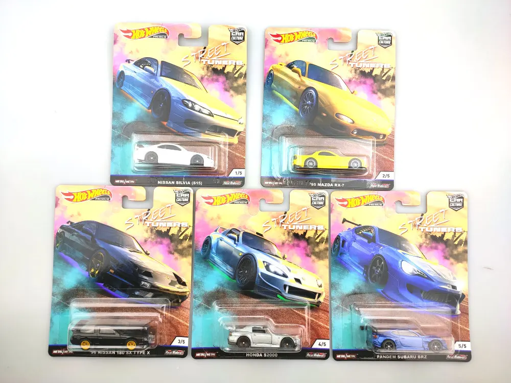 Автомобиль Hot Wheels 1:64 уличные тюнеры PANDEM SUBARU BRZ NISSAN коллекционная версия настоящие