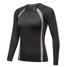 PENERAN, Спортивная рубашка с длинным рукавом, женская, сухая, подходит для йоги, спортзала, Топ для женщин,, дышащие топы для фитнес-тренировки, бега, футболки XL