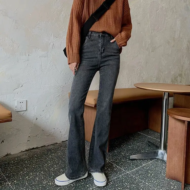 Sexy Slim Skinny Long Pencil Women Jeans All Match Trousers Elastic High Waist Denim Pants Mom Jeans Washed Boyfriend Jeans