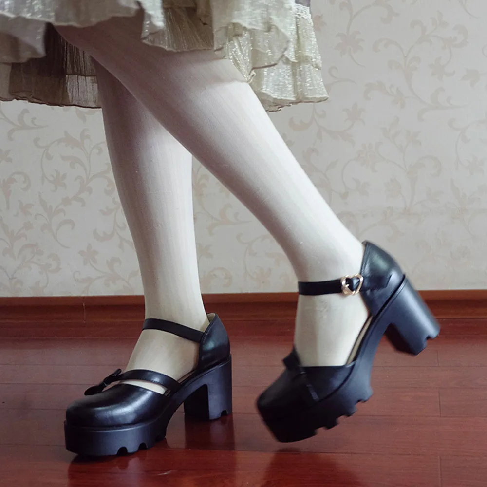 Compre Kawaii Lolita Style Vintage Tacones Altos Sandalias Mujeres Verano  Zapatos Delgados Plataforma Negro Japonés Estudiante Dulce Casual 2020 34  401 A 47,75 € Del Penling | Es.Dhgate.Com