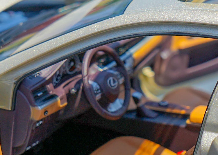 1:18 Lexus ES ES300H литая под давлением Модель автомобиля игрушки Металлическая Модель автомобиля оригинальная коробка