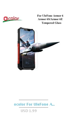 Ocolor для UleFone Armor 6 ЖК-дисплей+ сенсорный экран 6,2 ''Аксессуары для мобильных телефонов для UleFone Armor 6E+ пленка+ Инструменты+ клей