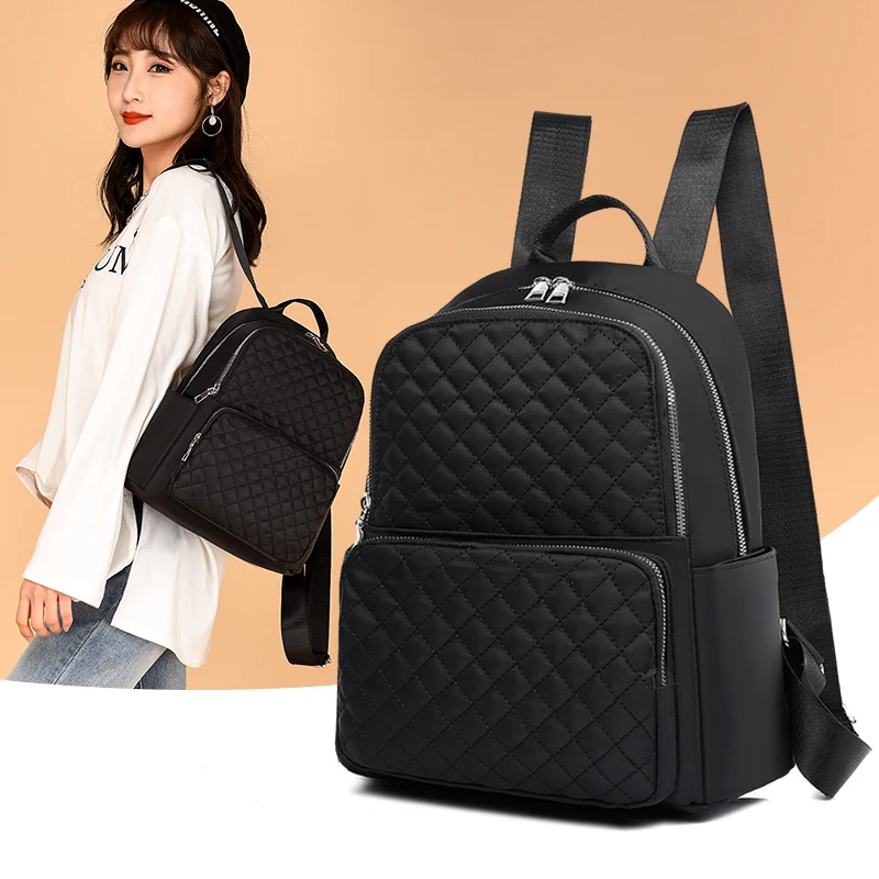 Fashion Women Backpacks Anti-theft Famous Brand High Quality Waterproof Oxford Women Backpack Ladies Large Capacity Backpack