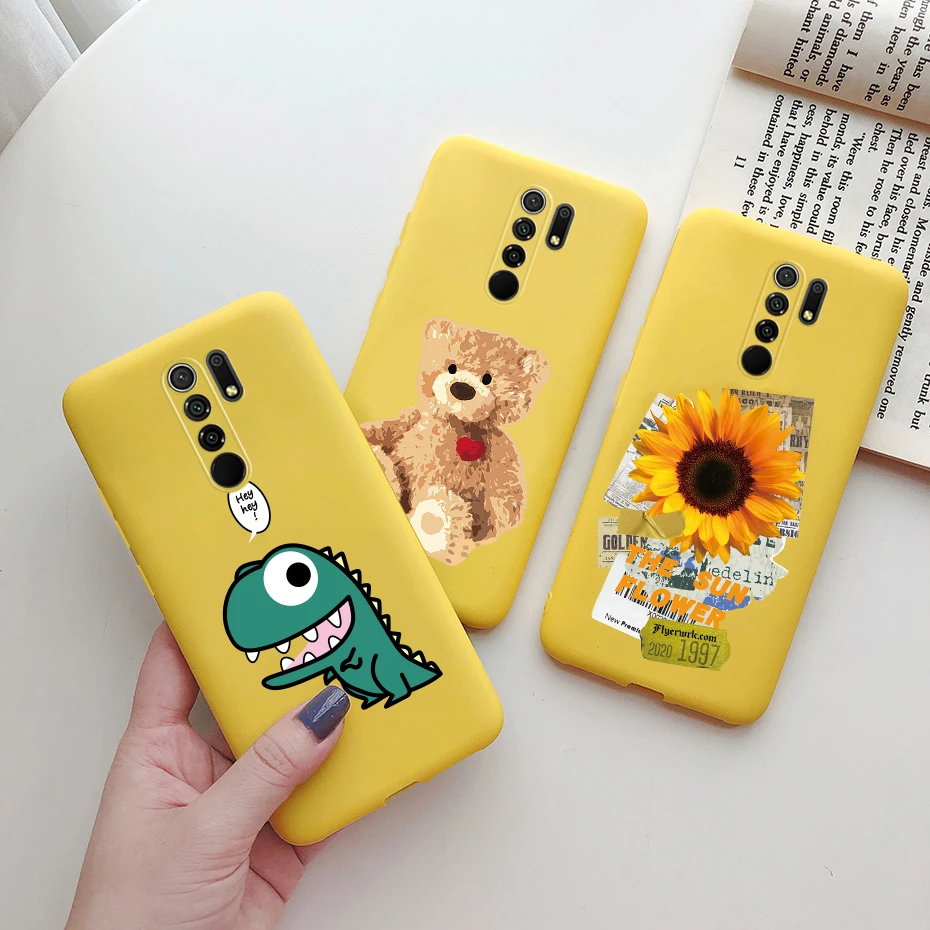 Silicone Soft Phone Back Protector Case Cover in Black