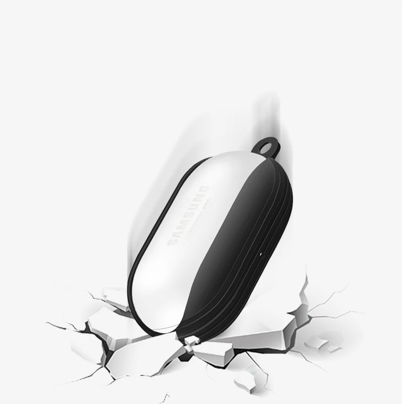 Мягкий силиконовый чехол для Samsung Galaxy Buds Антишок Гибкий защитный чехол Galaxy Buds Спорт Bluetooth Сумки для наушников