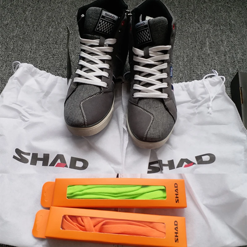 SHAD/защитная одежда; обувь для езды на мотоцикле; ботинки в байкерском стиле; ботинки для уличных гонок; дышащие байкерские ботинки; обувь в байкерском стиле