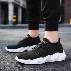 Damyuan Running Shoes Plug Size 46 Comfortable Breathable Men's Sneaker Vulcanize Shoes 2020 Fashion Non-Leather Men Sport Shoes
