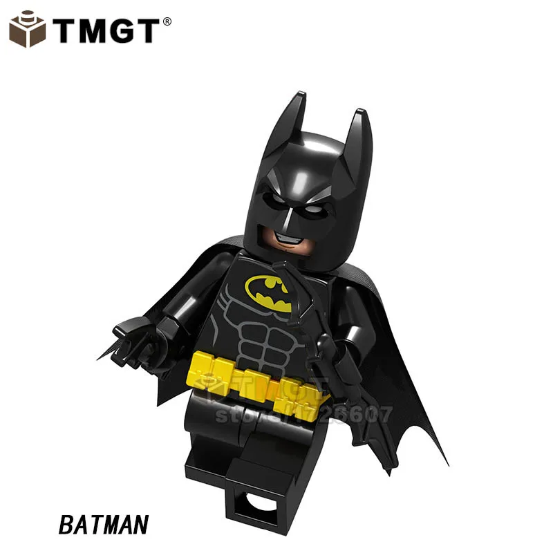 Tmgt Единичная супер герой белый фонарь BVS Бэтмен Тони Черная пантера Каратель строительные блоки игрушки для детей, подарки WM1687 - Цвет: Красный
