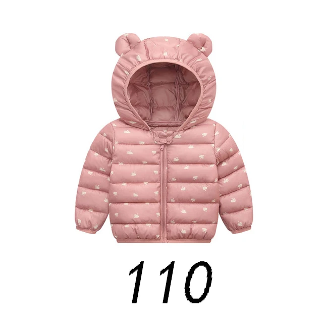 Medoboo Baby Winter Warm Coat Girls Boys Child Jacket Baby Clothes Newborns Coveralls Snowsuit Hooded Jacket Coat Tops Outerwear - Цвет: ME0201-P110