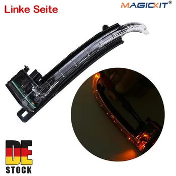 

MagicKit For AUDI A4 S4 2008-12 N/S Left Side Mirror Led Turn Signal Indicator 8K0949101