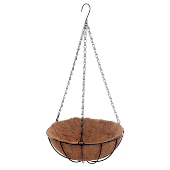 

Hanging Coconut Vegetable Flower Pot Basket Liners Planter Garden 8/10/12/14 In