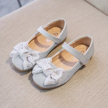 

Pink Gold Silver Childrens Girls Shoes Kids Girls Princess Shoes For Party Wedding Big Girls Dress Shoes chaussure fille 3-13T