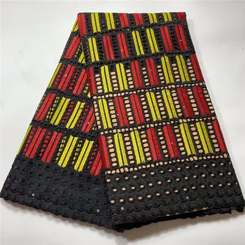 

New Fashion Dubai Style 2020 African Lace Fabric Swiss Voile Lace In Switzerland Nigerian Dry Cotton Lace Fabric For Party Dress