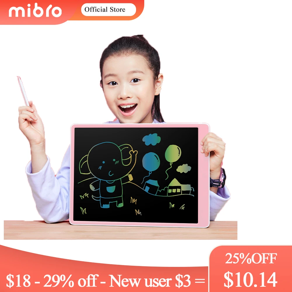 

Xiaoxun LCD 12 inchTablet Children's Writing Board Smooth and Clear High Sensitivity Pressure Sensing Technique No Eye Damage