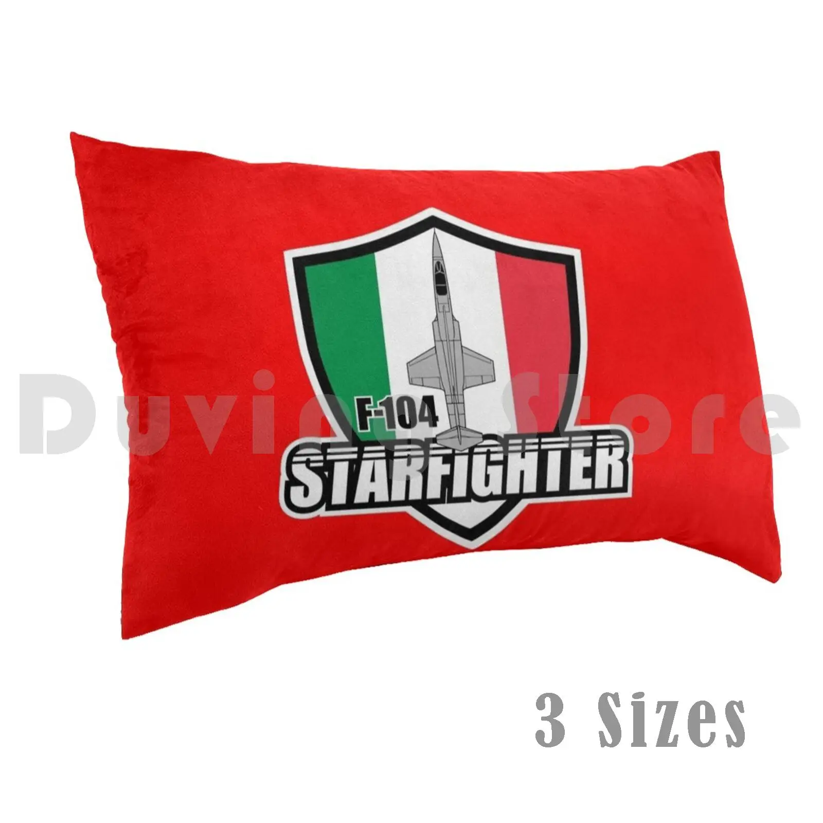 Federa Per Cuscino Starfighter Italiana F-104 Fai Da Te 50X75 Italian Air Force Militare Fighter Jet F104 F 104
