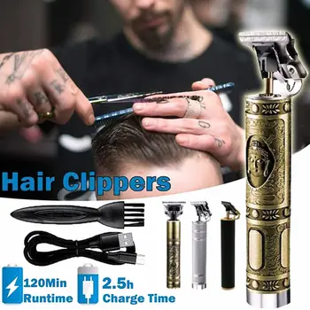 

Professional Hair Clippers Barber Haircut Sculpture Cutter Rechargeable Razor Trimmer Adjustable Cordless Edge for Men