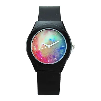 

Star Fireworks Silicone Watch Fashion woman watch Wristwatches Ladies Best Gift