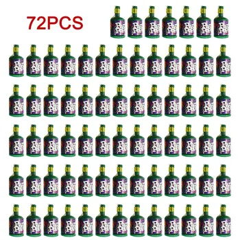 

Party Poppers Confetti Cannons 72 Pack for Christmas Weddings Birthdays Safe and Fun