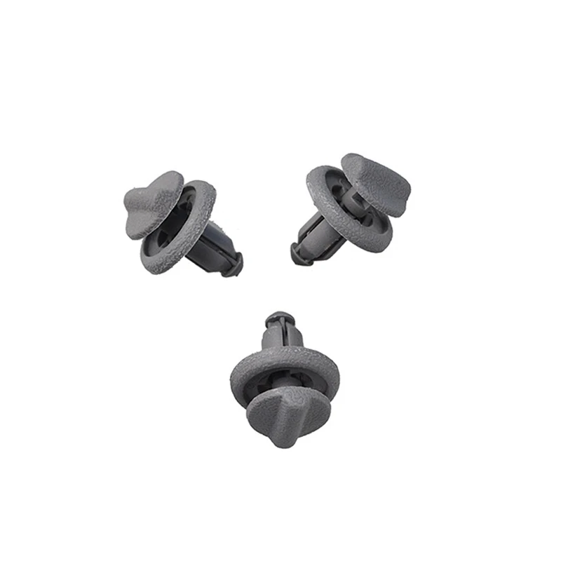 50PCS Car Trunk Clips Gray Plastic Parcel Shelf Clip Early Type End Fastener for Nissan Juke 799161KA3A Stuff | Автомобили и