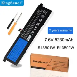 KingSener 7,6 В 39Wh 5230 мАч R13B02W R13B01W ноутбука батарея для Xiaomi Mi Air 13,3 "планшеты PC