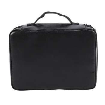 

Fireproof Battery Organizer Storage Box, Waterproof Explosion-Proof Bag for 147 Batteries AA AAA AAAA 9V C D Lithium