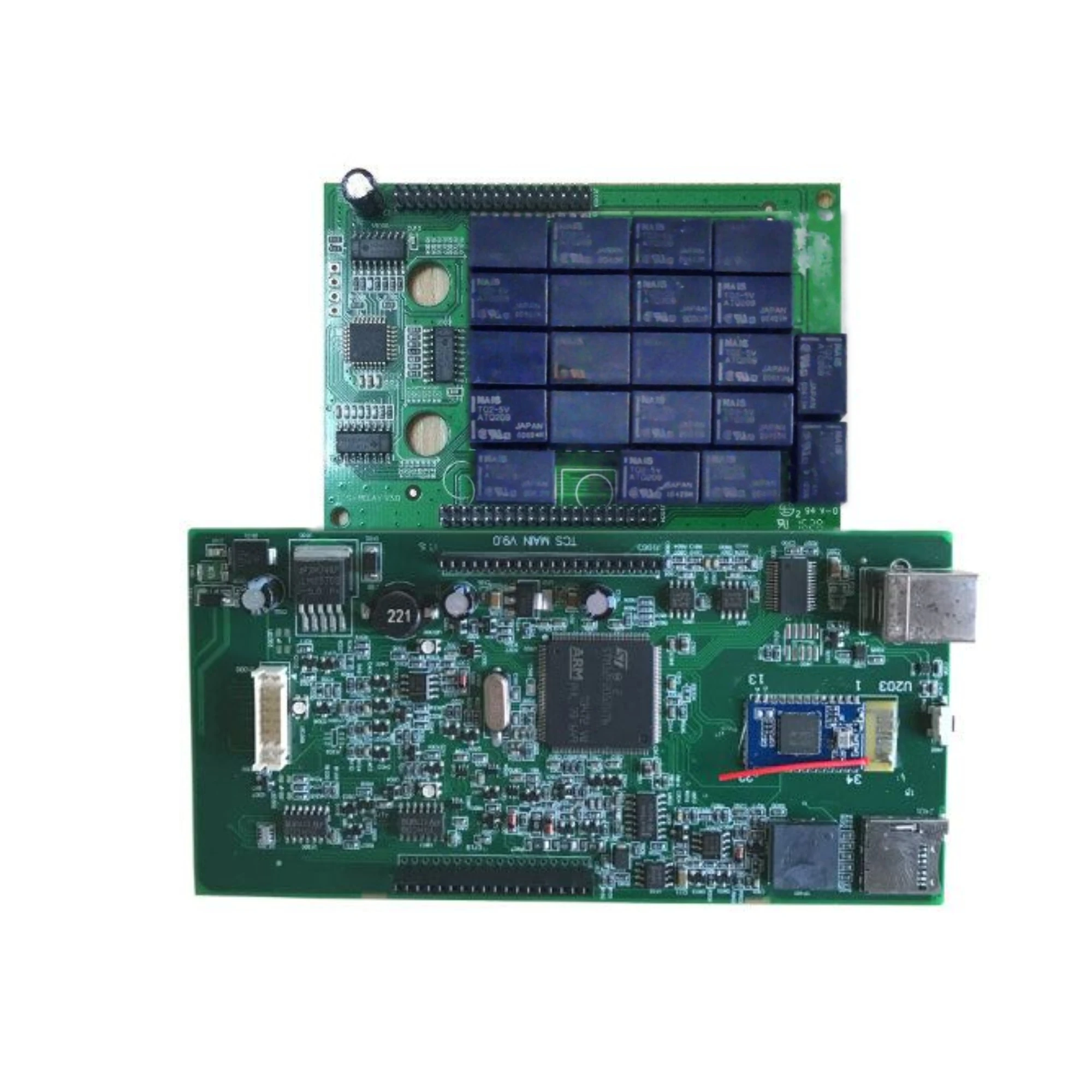 VD DS150E C-D-P зеленая плата pcb tcs c-d-p синяя печатная плата с bluetooth подходит для w-o-w Multidiag MVD для автомобилей грузовиков плата сканера