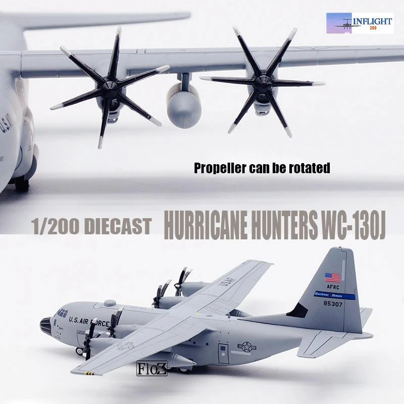 ハリケーンハンター Wc 130j 飛行機 1 0 ダイカスト航空機機内飛行機モデル Diecasts Toy Vehicles Aliexpress