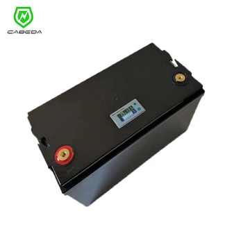 

CABEDA Lifepo4 battery 12v120ah with LED lamp high power 1280wh household energy storage battery multi color can be customized