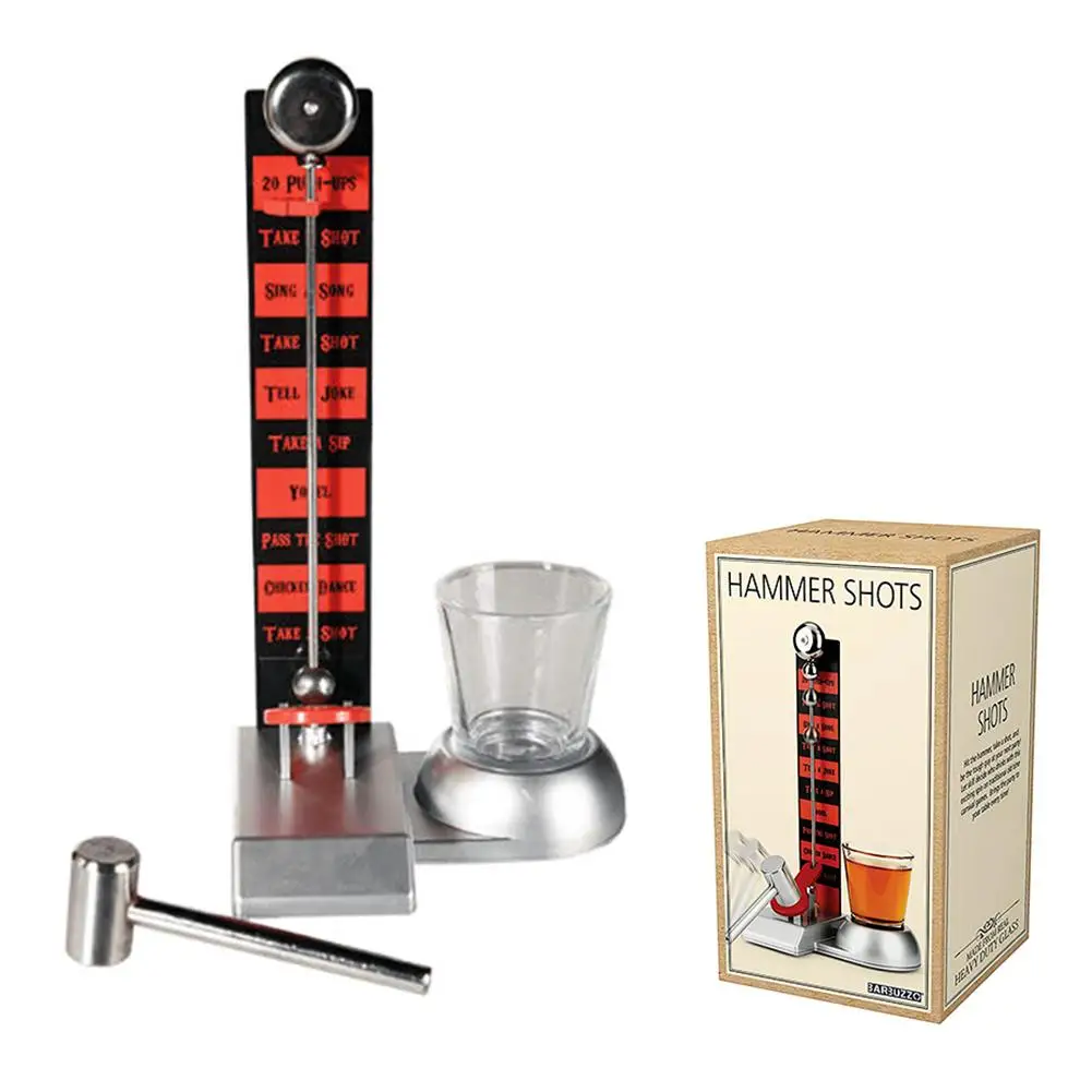 Hammer Shot GAME SET Hammer Shot Entertaining Party Drinking Game Supplies Super Gift Bar Games Party Supplies