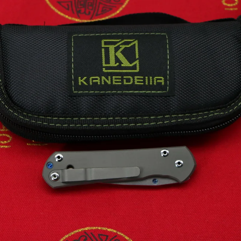 Новинка KANEDEIIA маленький sebenza 21 складной нож D2 лезвие титановая ручка утилита кемпинг охотничьи Карманные Ножи EDC инструменты