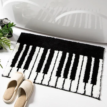 

Nordic Simple Household Carpet Geometry Bathroom Water-absorbent Cushion Toilet Door Cushion Toilet Non-slip Foot Pad