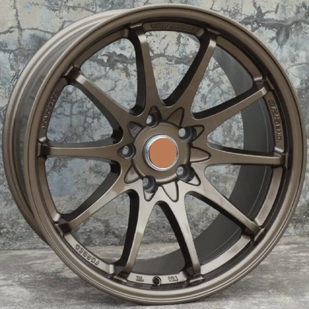 Bronze 18 Inch 18x8.5 18x9.5 5x100 5x112 5x114.3 Car Alloy Wheel Rims Fit For Honda |