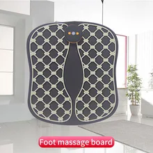 Офисный подарок Массажный коврик для ступней, пожилых людей, забота о здоровье, расслабляющий портативный Электрический EMS, боли, рельефная мышца, стимулятор для дома
