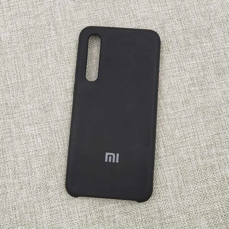 black Xiao mi 9 SE mi 9 se простой сплошной цвет ультра тонкий мягкий жидкий силиконовый чехол для телефона для mi 9 se 5,97 дюймов четыре цвета - Цвет: black