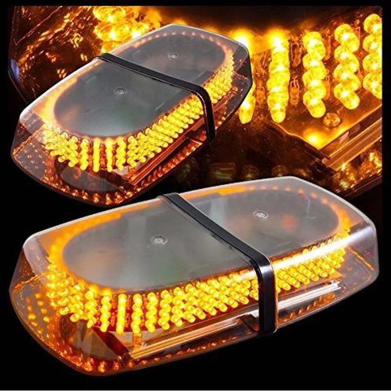 

240LED Car Ceiling Strobe Lights Car Roof Short Platoon Leader Row Warning Strobe Lamp LED Car Roof Strobe Lights