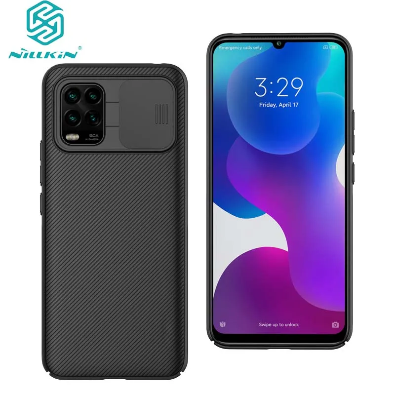 Для Xiaomi Mi 10 Lite 5G чехол CamShield Футляр декоративный алюминиевый профиль с защитой от