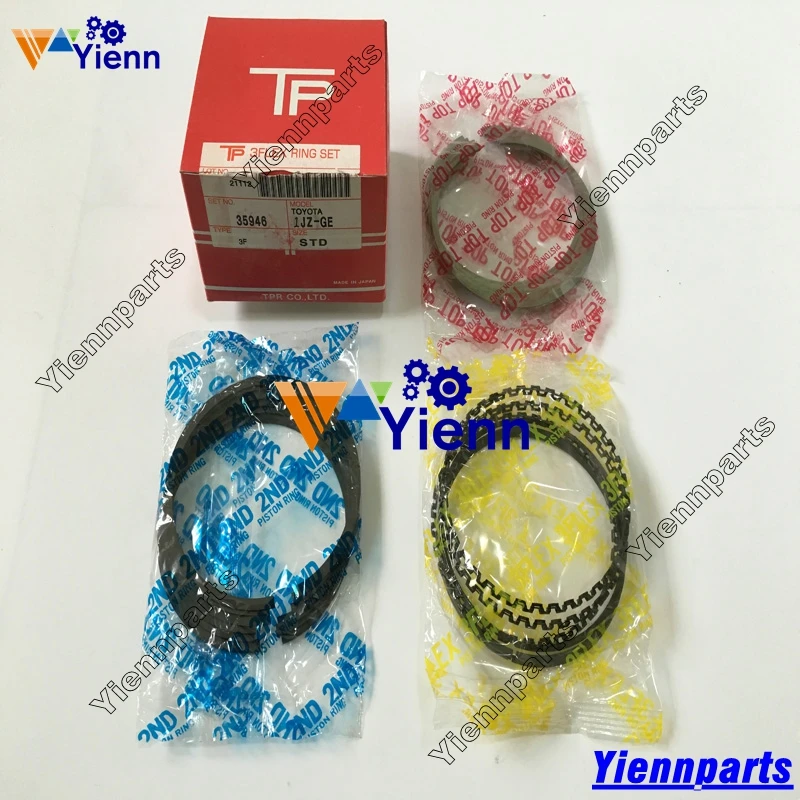 Toyota 1JZ 2JZ piston ring set 