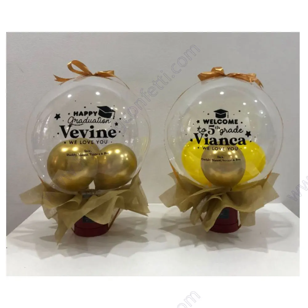 MoneyFloatingBalloonGiftFlyingHeliumHotAirBalonBouquetFoil