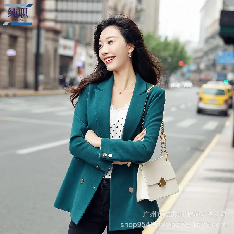 

Black And White with Pattern Small Suit Women's Casual 2019 Spring And Autumn New Style Korean-style Online Celebrity Loose-Fit