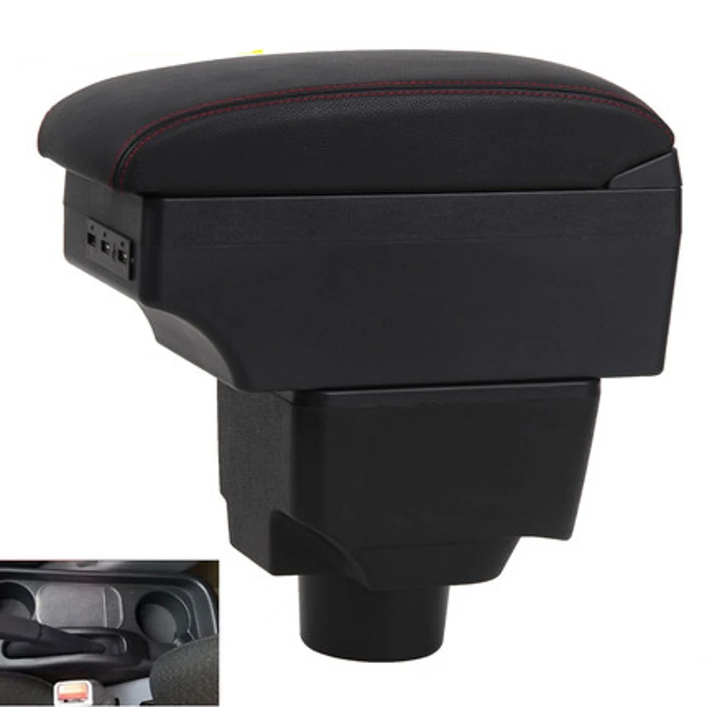 

For Hyundai Elantra XD Armrest Box Car Center Console Storage Space Case Elbow Rest with Cup Holder USB Interface