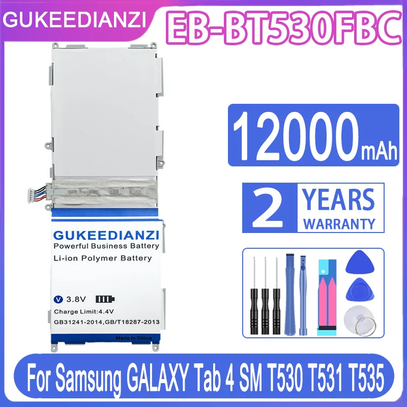 12000 мАч Новый аккумулятор для планшета Samsung GALAXY Tab 4 10 1 SM-T530 SM-T531 SM-T533 SM-T535 SM-T537 P5220