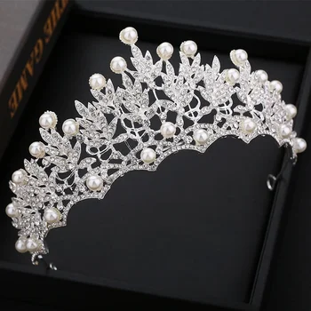 Juno crown for bride wedding hair accessories for women headband accesorios para el cabello mujer accessoire cheveux femme gift 3