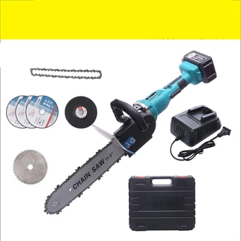 Buy WOSAI Cordless Chain Saw Brushless Motor Power Tools 40V Li-ion Cordless Electric Chainsaw Garden Power Tools