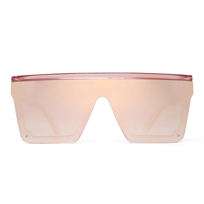 JM солнцезащитные очки с плоским верхом Квадратные Зеркальные безободковые очки для женщин и мужчин