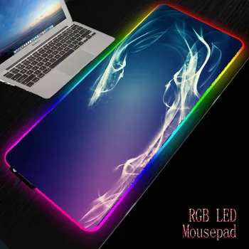 

ZSUXTC Waves Abstract Large Gaming Mouse Pad Lockedge Mouse Mat Keyboard Mat Table Desk Mat for Notebook Laptop Mousepad